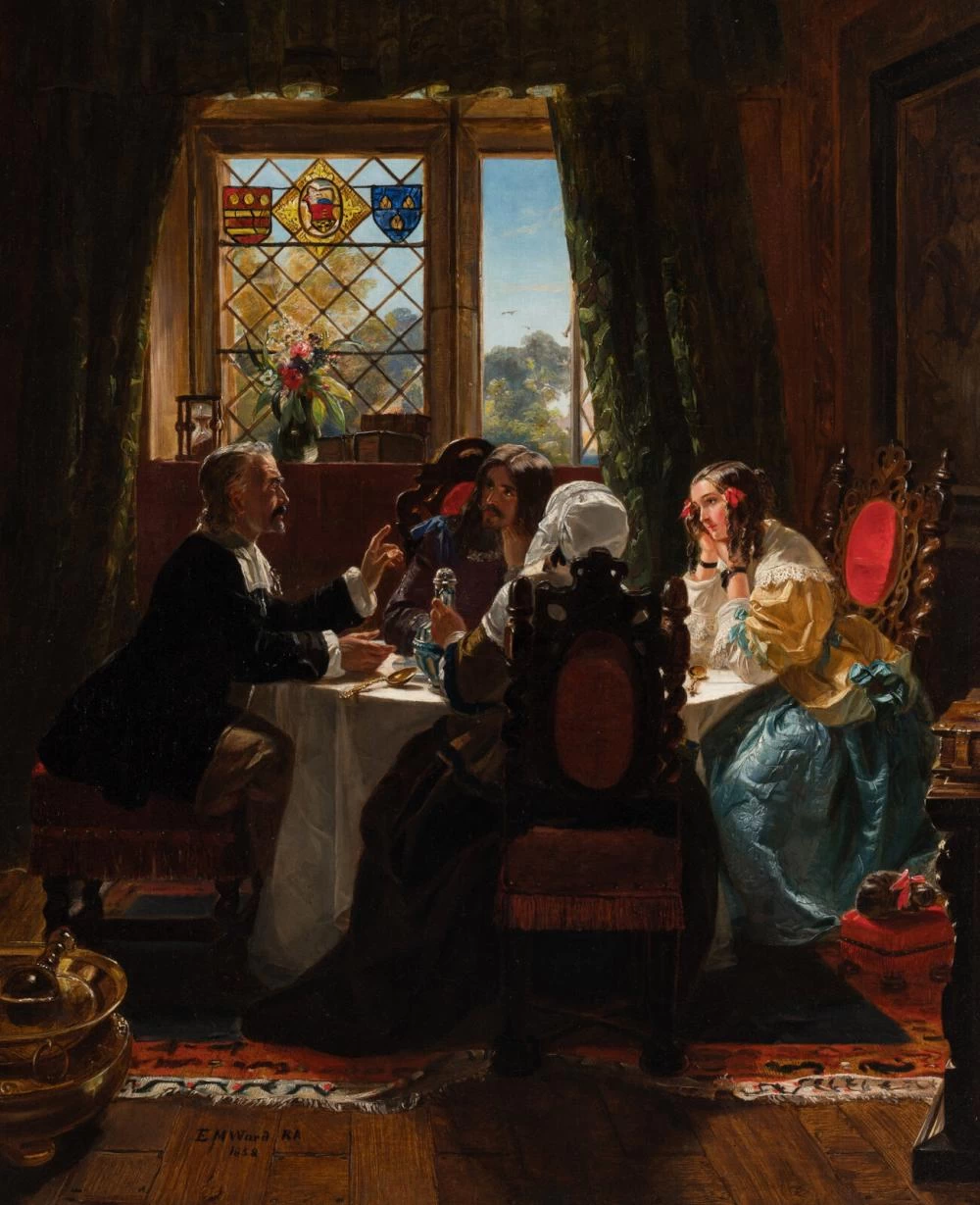 Le avventure del maggiore, 1858